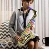 with Sound Musical Instrument Toy 8 Tones Mini Saxophone Toy Kids Saxophone Toy  Children Gift
