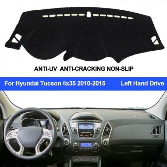 Car Dashboard Dash Mat Dashboard Cover for Hyundai Tucson 2010-2013 2014 2015
