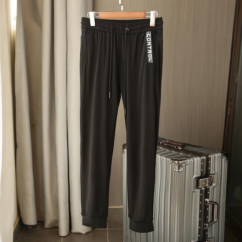 

Мужские летние дышащие брюки-джоггеры, тянущиеся в четырех направлениях Waist 26-27 inches