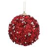 1pc 8cm Glitter Christmas Ball Ornaments For Christmas Tree Decor Hanging Balls Christmas Ball Ornaments Holiday Seasonal Déco