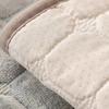 Minimalist Flannel Plaid Sofa Cushion Stain-resistant Washable Sofa Cover Thickened Non-slip Couch Cushion Winter