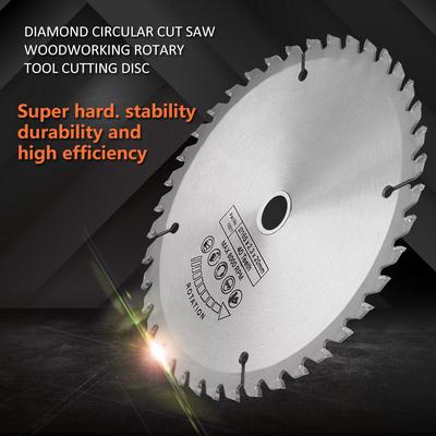 165mm X 20mm 40 Teeth Diamond Circular Cut Saw Woodworking Rotary Tool Cutting Disc