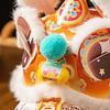 DIY Material Package New Year Lion Dance Lantern Luminous Hand-held Lantern  Children Craft