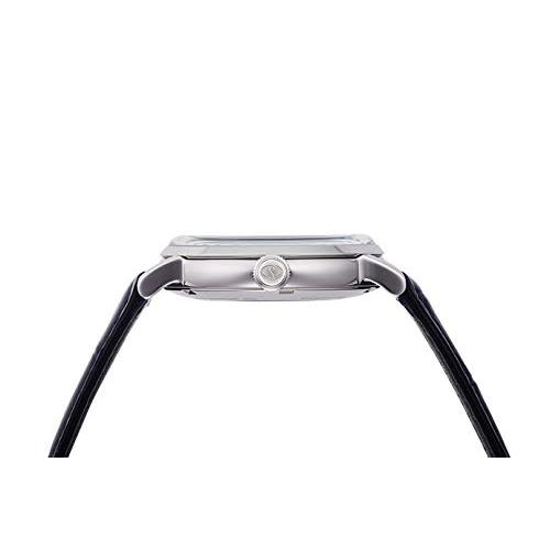 [ORIENT STAR] Montre Automatique pour Homme Classique Semi-Squelette, Cœur Ouvert, Fabriquée au Japon, Garantie 2 Ans, Blanc/Argenté, RK-AV0003S