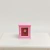 1/12 Scale Dollhouse Miniature Wall Cabinet with Food Toys and Ornaments