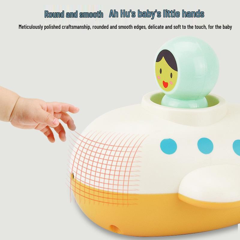 Wind-Up Water Spray Submarine Toy for Kids - Summer Bath & Shower Fun