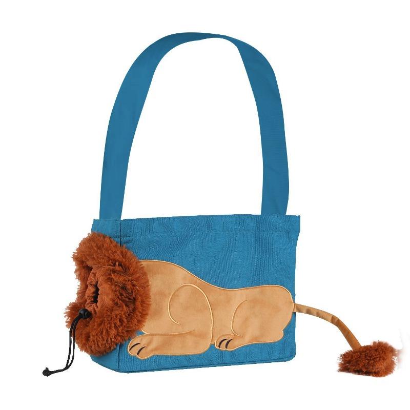 2024 New Creative Animal Style Pet Bag Pet Handbag with Cat for Outdoor Wear, Small Dog Shoulder Bag, Small Dog Crossbody Bag