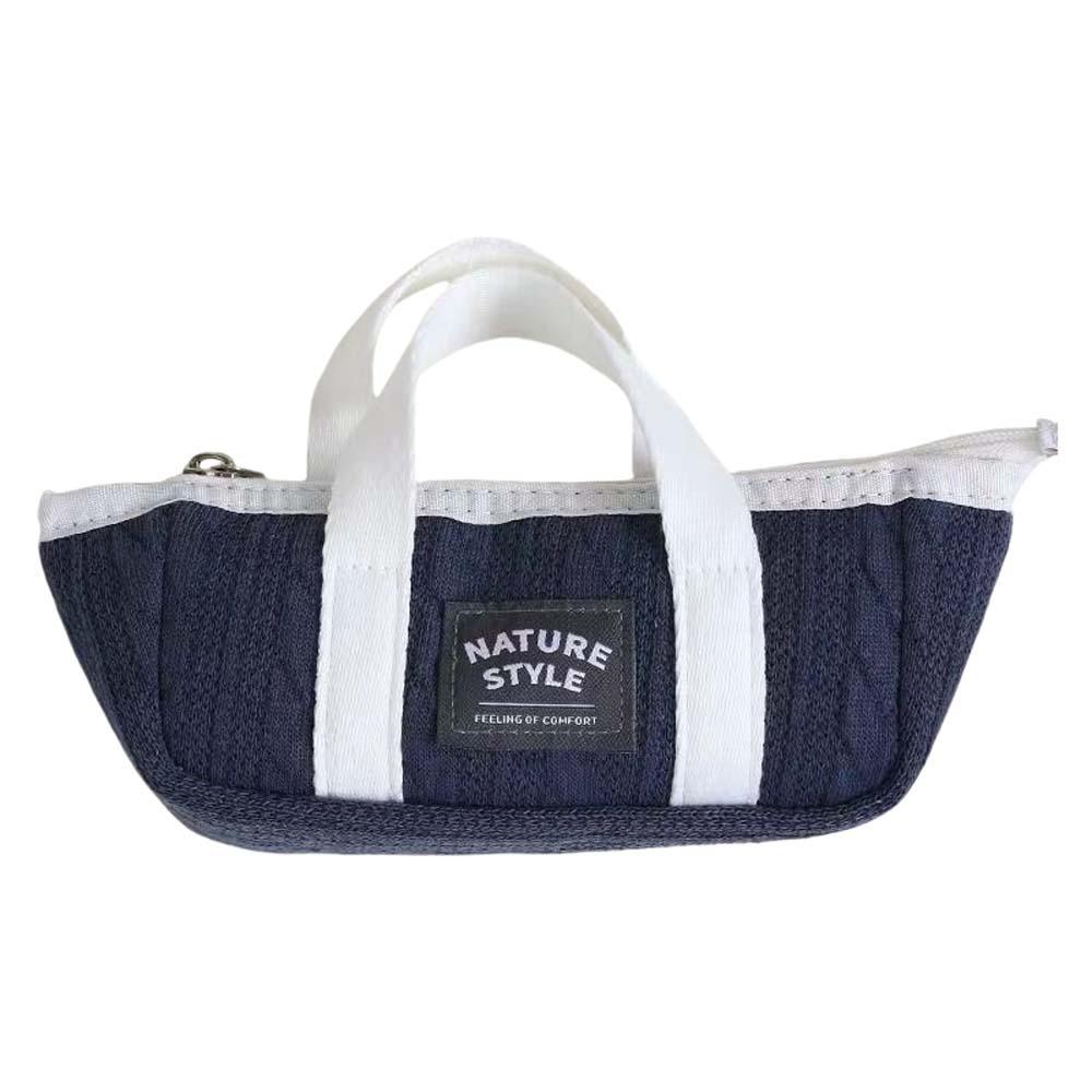 Handheld Handheld Stationery Bag Desktop Storage Pencil Pouch  Stationery Holder