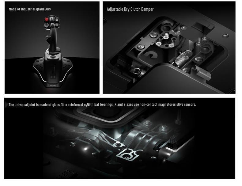 Ursaminor Fighter 8-Wing Vibrating Joystick Simulator for DCS