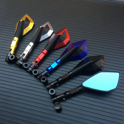 Universal Motorcycle Rearview Mirror Moto CNC Side Mirrors For YAMAHA Ys 150 Tmax 530 Tdm 850 Fz6n Mt10 C8 Nmax 155 Fazer8 Etc