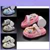 Comfortable Cartoon Style Kids Hole Shoes For Boys And Girls Summer Beach Sandals In White Gray Blue Pink Purple With Breathable And Non-slip Features