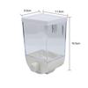 Non slip Bottom Bulk Cereals Jar Food Storage Container for Secure Usage
