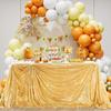 Sparkling Party Sequin Tablecloth Rectangular Table Decoration Creative Table Linen  Hotel