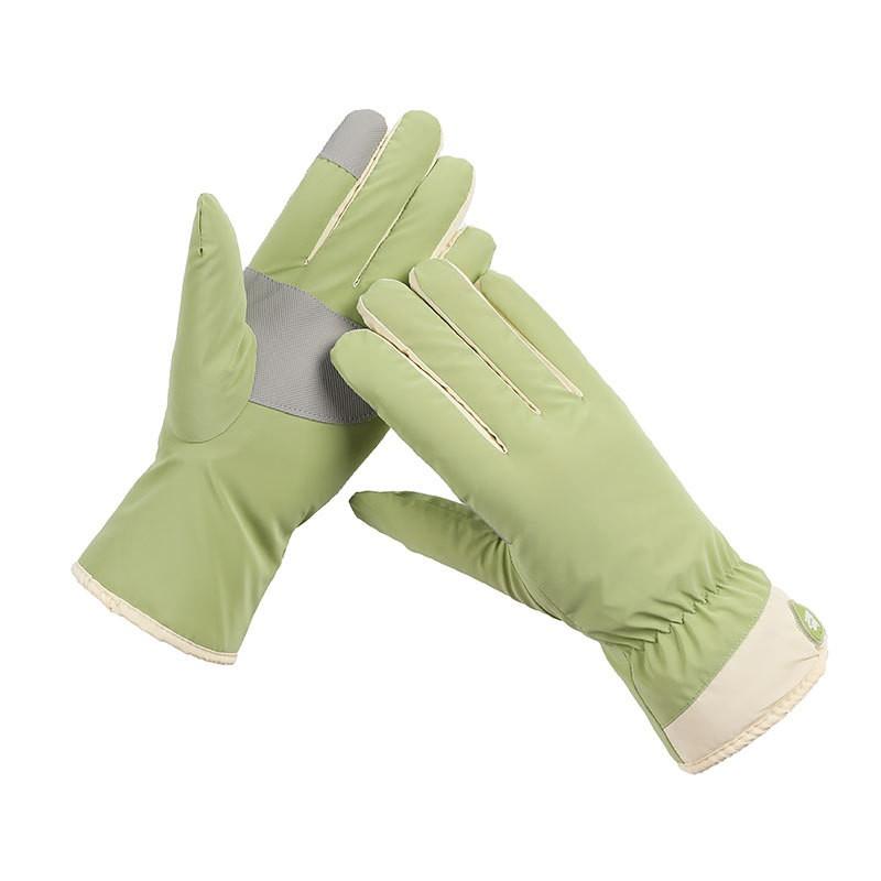 Womens Winter Warm Gloves With Touchscreen Compatibility Grip Outdoor Skiing Cycling Driving