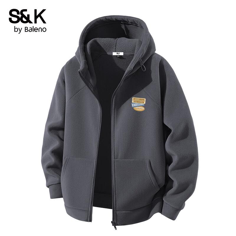 

Baleno Men s S&K Series Hooded Zip-Up Sweatshirt XL