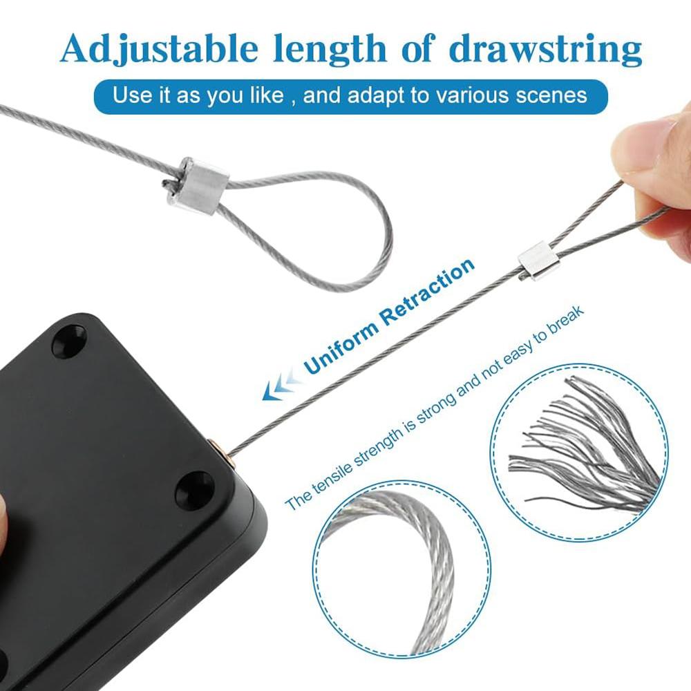 Automatic Sensor Door Closer Punch-Free Adjustable Surface Door Stopper Bracket for Home Improvement Automatically Closes Doors