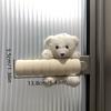 Maniglia per Porta a Forma di Orso Carino, Adatta per Porte di Stanze, Copertura Flessibile in Tessuto Anti-Collisione e Antistatica