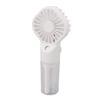 Portable Handheld Misting Fan USB Rechargeable Water Spray Mist Fan with 4 Gear Speed White