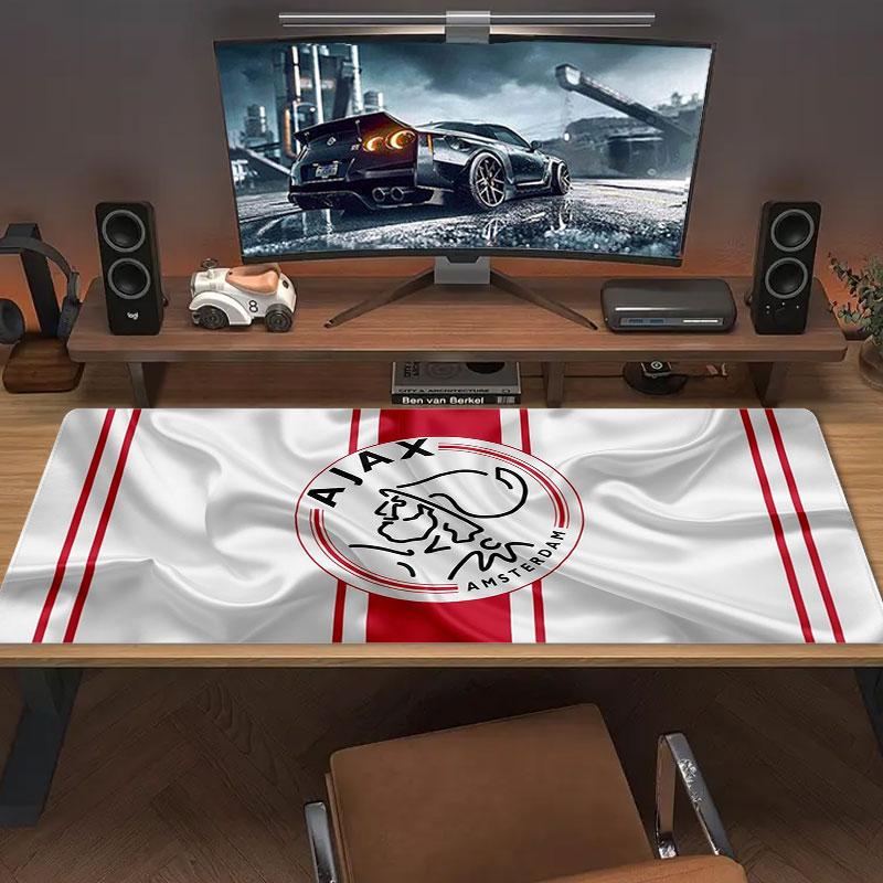 AFC Ajax Large Size Mouse Pad Large Gaming Table Cushion Non-slip Laptop Tablet Big Mousepad XXL Mat Mini PC Playmat With Lock Edge