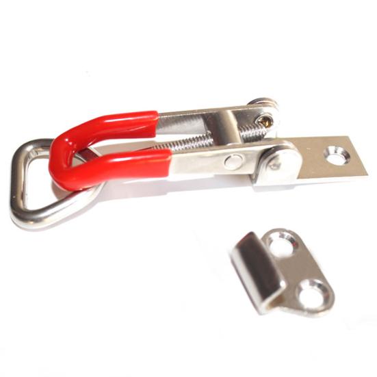 Stainless Steel Adjustable Pull Toggle Latch Lever Bolt Locking Clasp Clamp
