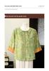 Fashionable Chinese Style Spring/Summer Jacket for Middle-aged and Elderly Women - 2026 Three-Quarter Sleeve Top