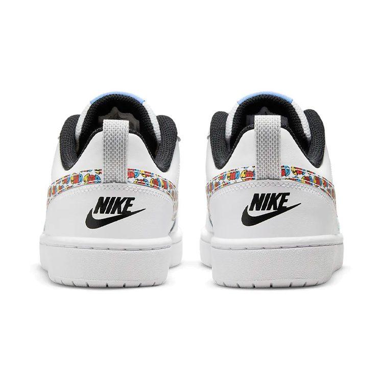 Nike Court Borough Low 2 SE 'Happy Hoops' GS DM8096-100