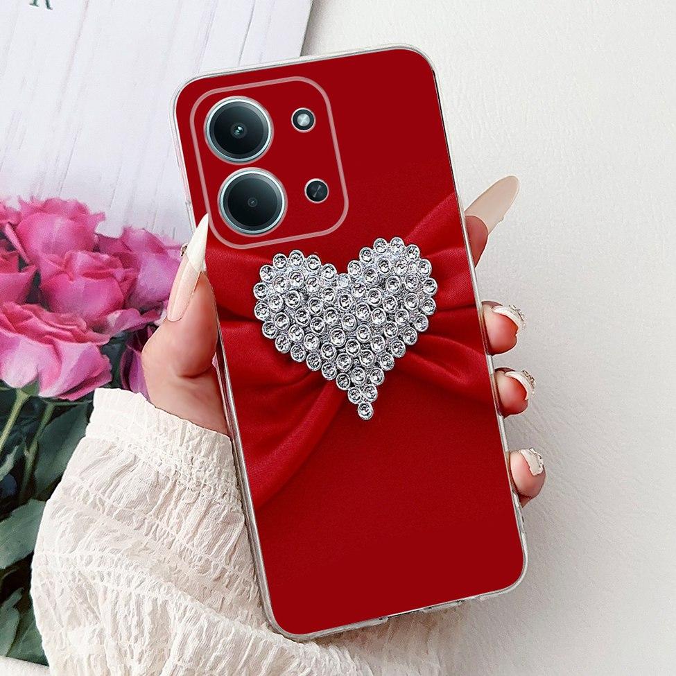 For Xiaomi Poco C85 4G Cover For Redmi 15C 4G Case Cute Cartoon Luxury Cool Boy Girls Fashion Butterfly Bumper Casing 25078RA3EA