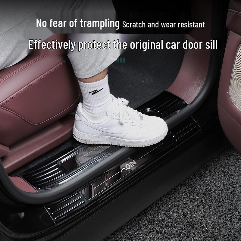 Stainless Steel Scuff Plates for 26 NIO ES8 Models - Interior Upgrade Accessories