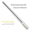 Multifunctional Jewelry Measurement Tool Recyclable Metal Accurate Sizing Tool Suitable for Rings and Accessories