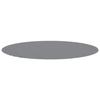 VidaXL Bâche de Piscine, Tapis de Sol Rond, Couverture de Piscine, Protection de Piscine Jardin Terrasse, Gris Clair Ø366 cm 94217
