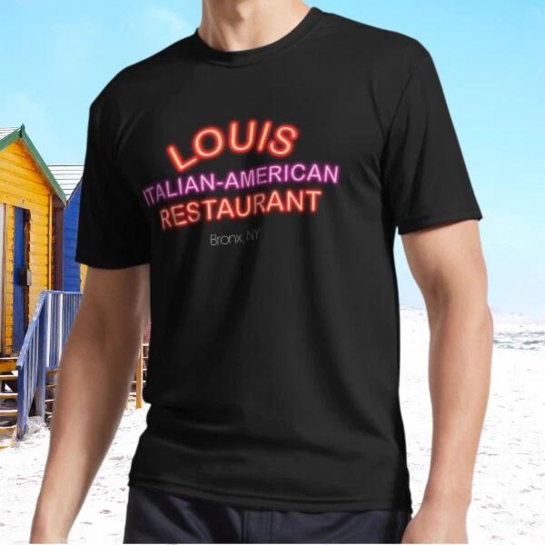 New Louis Italian-American Restaurant Active T-Shirt Funny Size S - 5XL 4XL