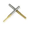 10Pcs 1-3mm Edge Titanium Coated Milling Cutter Woodworking Engraving Bit Tool