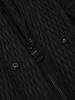 Men's Autumn/Winter Loose Fit Tree Grain Zip-Up Cardigan Jacket