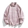 2026 Spring Summer Men Long Sleeve Tie-Dye Shirts Men Y2K Vintage Cargo Shirt Korean Fashion Loose Streetwear Blouses Clothes