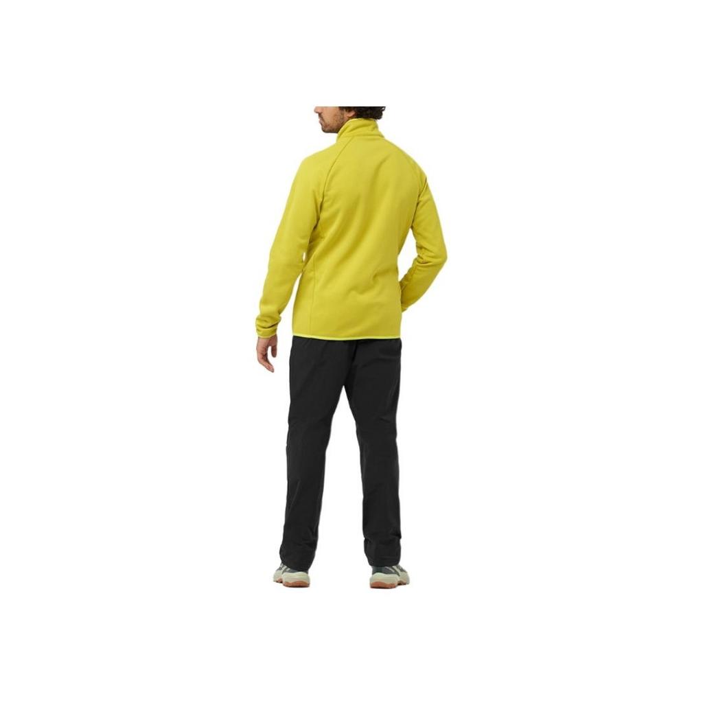SALOMON Outerpath Minimalist Comfortable Water-Resistant Mid-Rise Straight-Leg Casual Pants Men Bottoms Deep-Black LC2212200