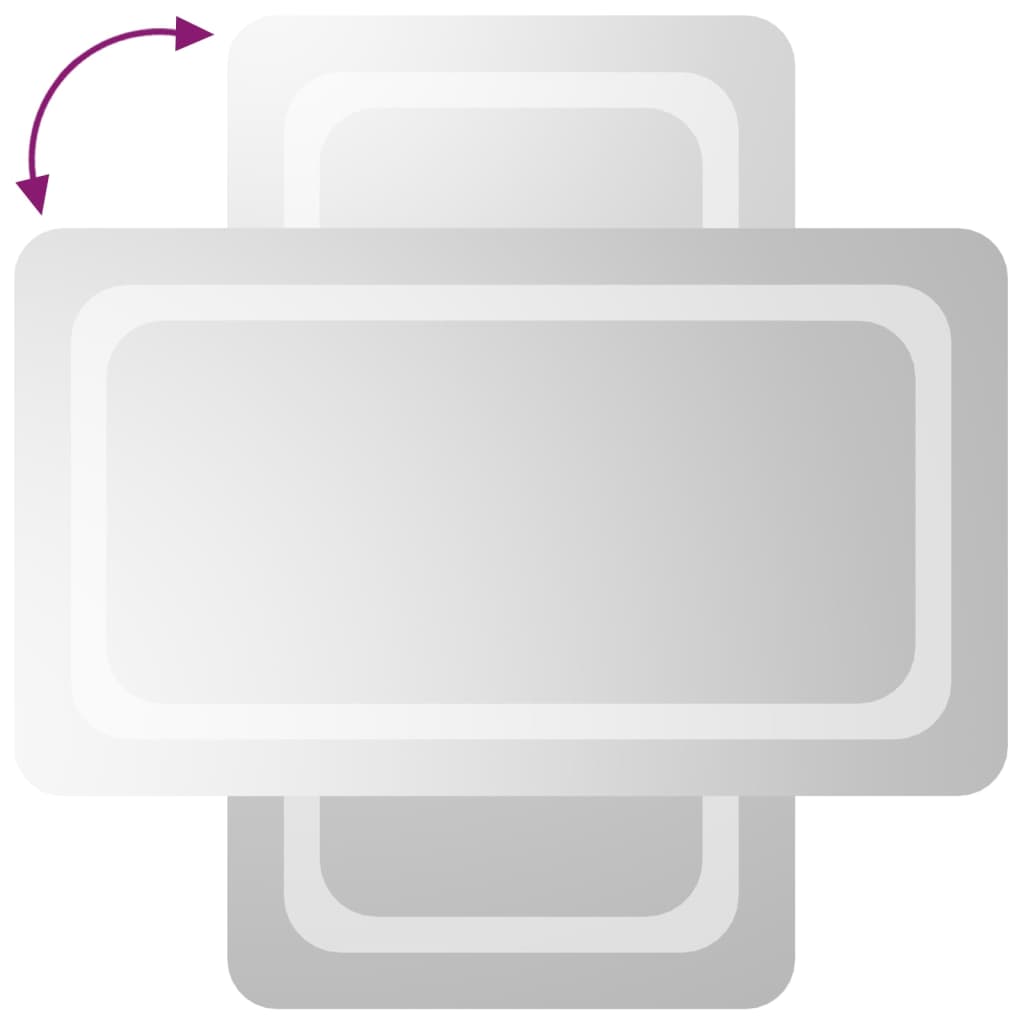 Vidaxl LED Bathroom Mirror, 40X70 Cm