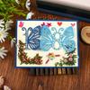 Butterfly Number Die, Scrapbooking Butterfly Die Cut, Metal Cutting Dies for Birthday Card Making Photo Album Embossing DIY Paper Crafts