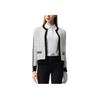 Fila Golf Series Striped Fashion Versatile Cardigan Sweater Women Sweater Jade-White A11W515410F-WT