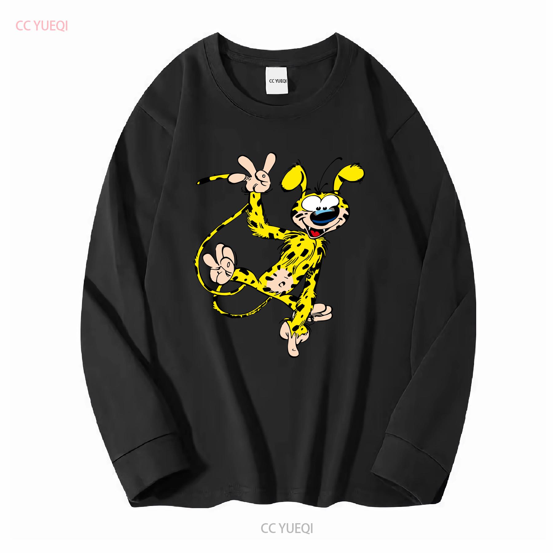 

Waving Marsupilami Classic Retro Vintage T Shirt S 5XL vintage Washed homme Stretched Casual streetwear fashion Breathable 4XL