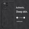 Compatible with Red Magic 11 Air & 10 Pro, Black Shark 5 Pro Luxury Leather/Suede Protective Phone Case.