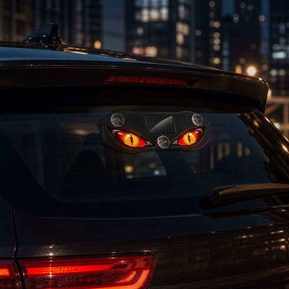Flashing Car Demon Eye Light USB Car Window Light New LED Signal Lamp  Vehicle Accessories