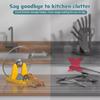 1PCS Foldable Pot Lid Rack Plastic Spoon Holder Stand Multifun Organizer Storage Pad Kitchen Storage Shelf Cookware