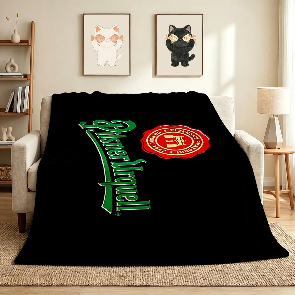 No Flannel Blanket Throw Blanket Soft Warm Sofa Bed Camping home Decor Unique Christmas Gift C9261747