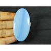 29X58X06 MM Natural Blue Opal Oval Shape Cabochon Loose Gemstone 80Cts. SK-4797