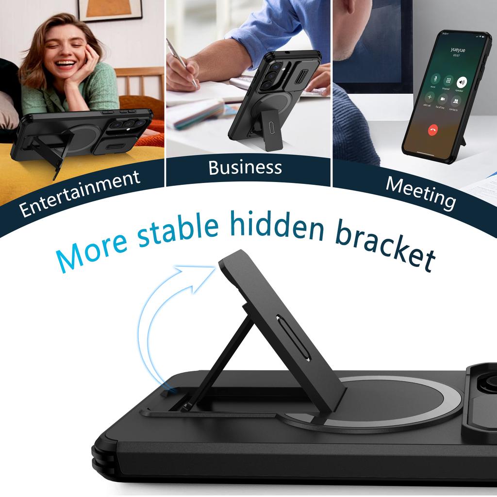 Anti-Shock Case for Samsung Galaxy S26 Ultra S25 FE S24 Plus S23 A17 A56 A36 A16 A26 A55 A15 Wireless Charge Accessories Cover