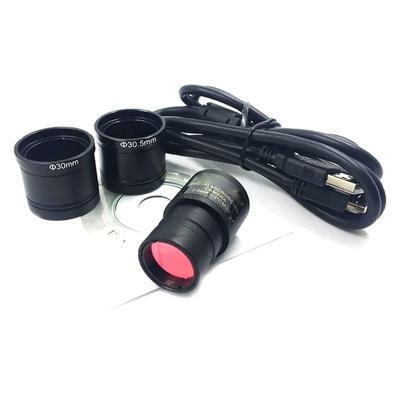 2Megapixel Digital Camera for Microscopes Eyepiece Mount USB2.0 Color Photography Video with 30mm 30.5mm Adapter Ring-