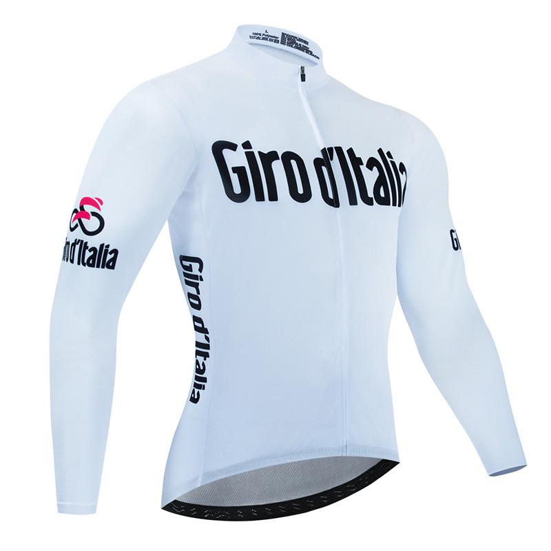 

Italia New Pro Team Breathable Long Sleeve Men Cycling Jersey Set MTB Bike Clothing Autumn Bicycle Clothes Maillot Ropa Ciclismo S
