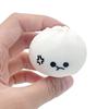 3Pcs Cartoon Expression Steamed Bun Toy Stress Relief Slow Rising Dumpling Squeeze Sensory Toy Soft Stress Ball Simulated Dough Ball Fidget Toy