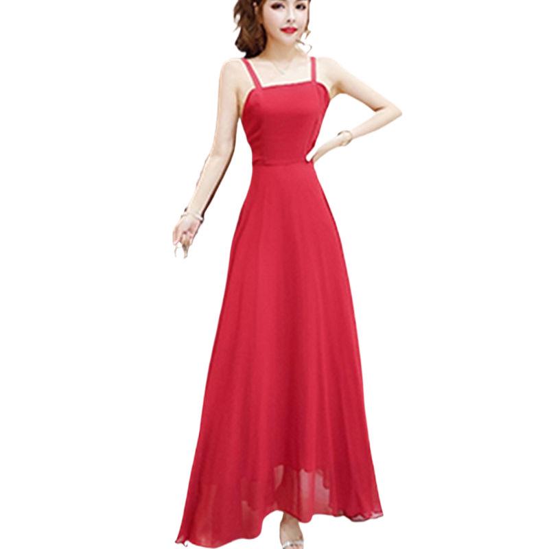 Women's 2025 Summer Chiffon Spaghetti Strap Dress - Stylish Goddess Mesh Two-Piece Skirt Set