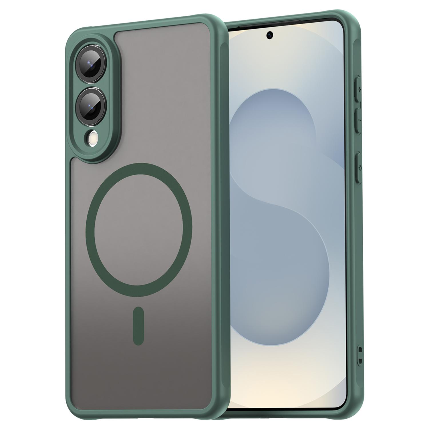 

For Samsung Galaxy S25 Edge Magnetic Case Anti Drop PC + TPU Phone Cover C